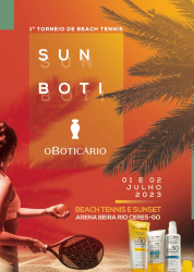 1° Torneio Sun Boti - O BOTICÁRIO  - Masculina C