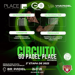 2º Etapa Circuito Go Padel - Open Masculina