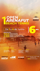 1º OPEN ARENAFUT BEACH TENNIS - MASCULINA 30+