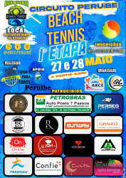 Circuito Peruíbe de Beach Tennis 1 etapa - MISTO D