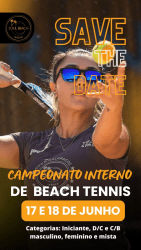 1º Torneio Interno de Beach Tennis - Soul Beach - Feminina D