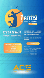 1ª TONERIO DE PETECA ACE ARENA DE ESPORTES