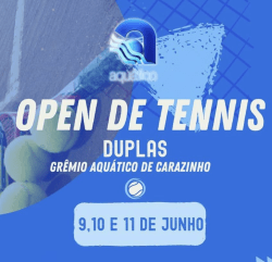 1º Open de Duplas GAC  - Dupla Feminina - Livre