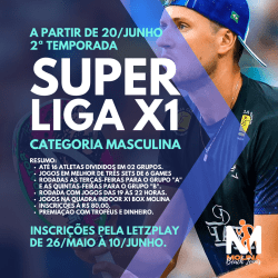 Super Liga X1 - Etapa 2/2023 - Masculina Livre