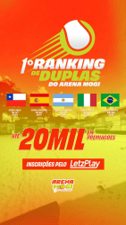 Etapa 2 - Ranking Arena Mogi Beach Tennis (Homenagem BT 50 Espanha) - Masculino A/B (ouro)