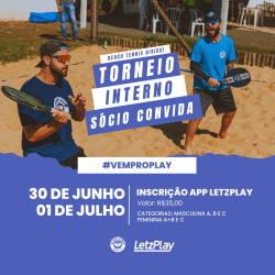 TORNEIO INTERNO ARENA BTB - Ed. Sócio Convida!! - Feminina C