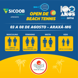 Open de Beach Tennis - Girassol Clube de Campo - Mista - Cat. C