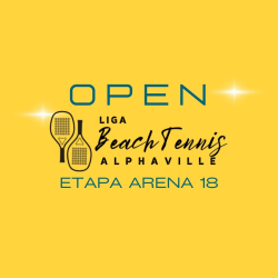 OPEN LIGA BEACH TENNIS - ETAPA ARENA 18 - DUPLAS - MISTA D