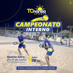 TORNEIO TONAREIA 2023 DUPLAS MISTAS - PRIMEIRA ETAPA