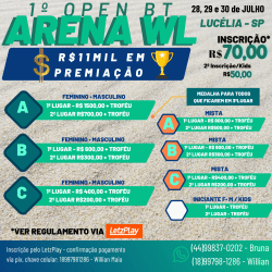 1° OPEN DE BEACH TENNIS ARENA WL