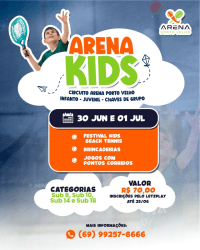 Circuito Arena Porto Velho Infanto - Juvenil - Sub - 10 mista