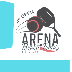 4º OPEN ARENA BEACH TENNIS RIO CLARO - Feminino Open