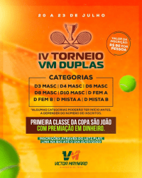 IV TORNEIO VM DE DUPLAS 