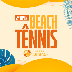 2° OPEN ARENA SUMMER BEACH TENNIS - MISTA INICIANTE