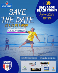 FBBT 250 - AMADOR - SALVADOR OPEN BEACH TENNIS 2023 - Simples Masculino B