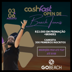CashFast Open de Beach Tennis 🎾1• Edição  2023 - Masculino Open