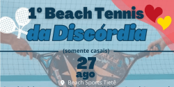 1º Beach Da Discórdia (SOMENTE PARA CASAIS)