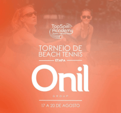 Torneio de Beach Tennis ' ETAPA ONIL GROUP' - Categoria 70+ Feminina