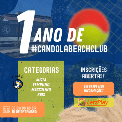 Torneio 1 ano Candola Beach Club