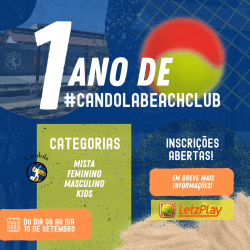 Torneio 1 ano Candola Beach Club - MASCULINO B/C