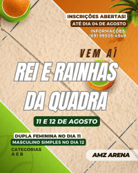 Rei e Rainhas da Quadra - Masculino B (Simples)