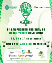 1º CAMPEONATO REGIONAL DE BEACH TENNIS BELA VISTA - MASCULINO B