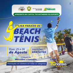 Primeira Liga Paraiso de Beach Tennis - Feminino A