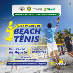 Primeira Liga Paraiso de Beach Tennis - Open