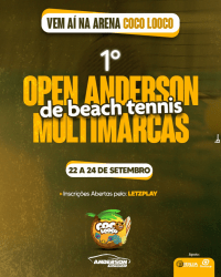 1° Open Anderson Multimarcas de Beach Tênnis - MASCULINO A