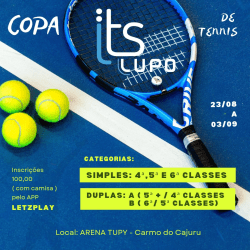 COPA ITS LUPO DE TÊNIS  - DUPLAS A (3ª e 4ª Classe)