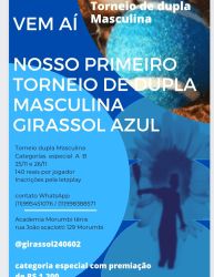 TORNEIO GIRASSOL AZUL