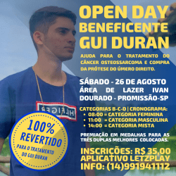 Open Day Beneficente Gui Duran - Feminina D