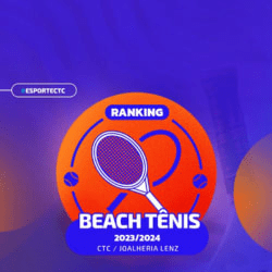 Ranking de Beach Tennis CTC/Joalheria Lenz 2023/24 - Feminino A