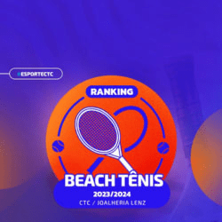 Ranking de Beach Tennis CTC/Joalheria Lenz 2023/24 - Feminino B