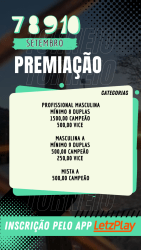 Open JUNHO Campos Beach - 7, 8 e 9 de Junho - Masculina PRO