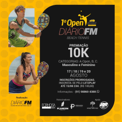 1º OPEN DIÁRIO FM DE BEACH TENNIS - MASCULINO - Classe B