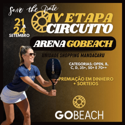 Circuito Arena GoBeach de Beach Tennis 🎾  IV Etapa 2023 - Masculino D