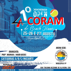 1:Open Coram Regional de Beach Tennis . - Masculino C