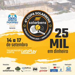 4ª COPA SOLAR BENS ARENA POMPEU DE BEACH TENNIS - ARAÇATUBA/SP. - FEMININA B