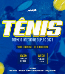 TORNEIO INTERNO DE TÊNIS - DUPLAS CCB 2023 - MASCULINO A1