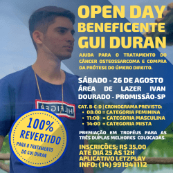 Open Day Beneficente Gui Duran