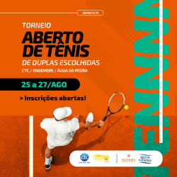 Torneio Aberto de Duplas de Tenis 2023 - 1ª Classe Feminina