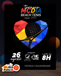  McDia Beach Tennis edição 2023 -  MASCULINO C/D