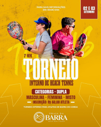 2º TORNEIO INTERNO DE BEACH TENIS - PRAIA DA BARRA - MASCULINA