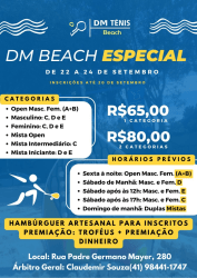 DM Beach ESPECIAL - Feminino Open (A+B)