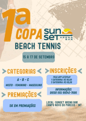 1 Copa SUNSET Arena Bar - Masculino B