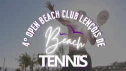 4º OPEN BEACH CLUB LENÇOIS DE BEACH TENNIS - 30+ FEMININO