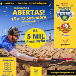 3° Etapa Torneio Ubatuba Beach Tennis - Iniciante 