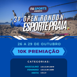 3º Open Rondon Esporte Praia