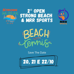 2° Open Strong Beach & MRR Sports de Beach Tennis  - Iniciante Mista